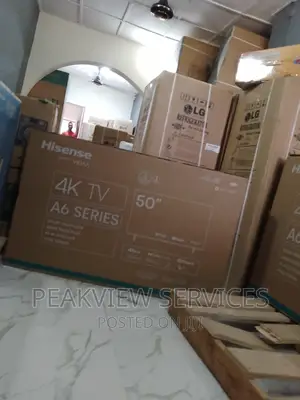 Quality Hisense Smart Tv (50' Inches) +Wifi Bluetooth