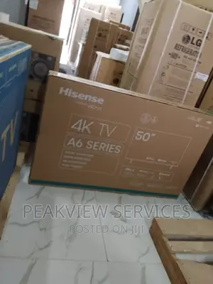 The Hisense (50inches) Smart Tv (Original) With Netflix