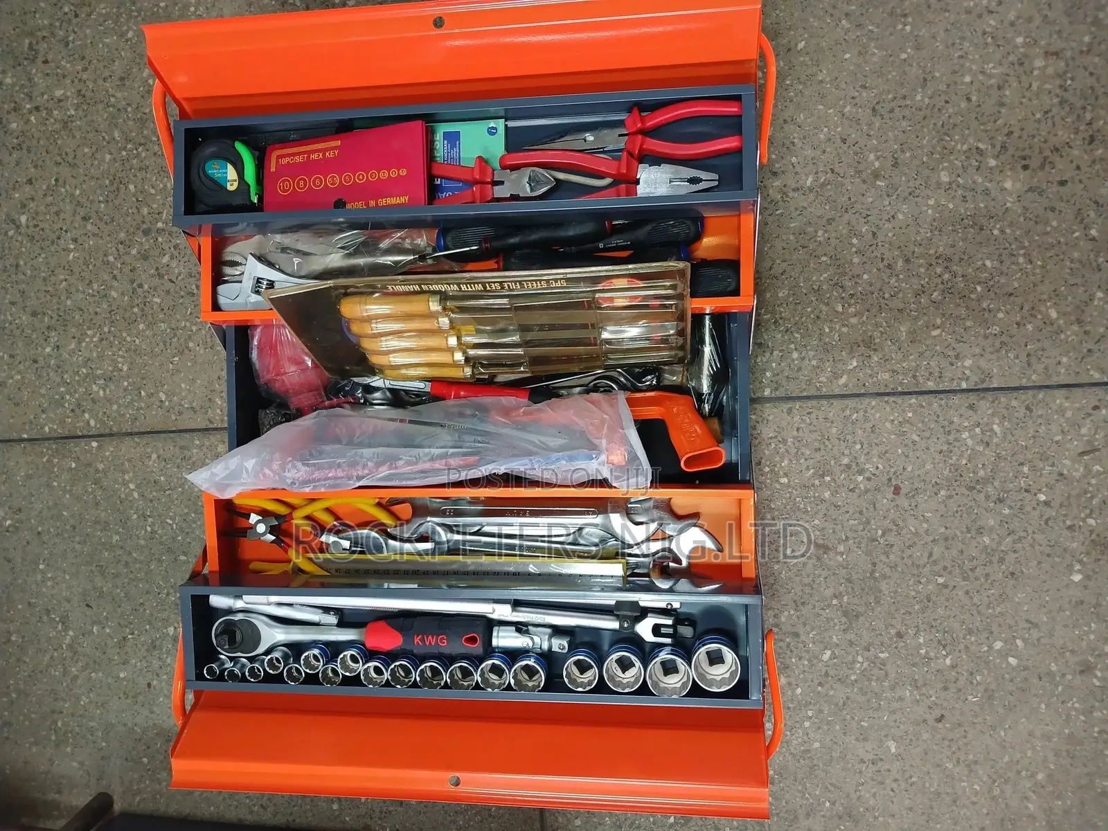 Complete Mechanical Tools Box