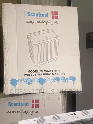 SUPER COOL Scanfrost 6KG Twin Tub Washing Machine