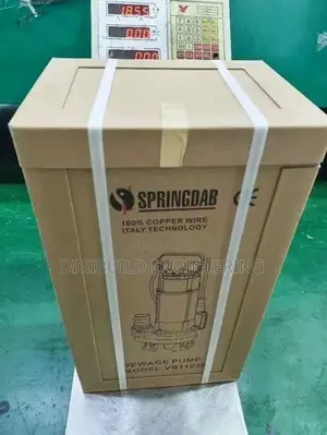 1.5hp Springdab Sewage Pump.