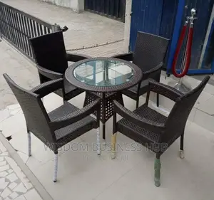 Restaurant Chairs (1 Table and 4 Chairs)