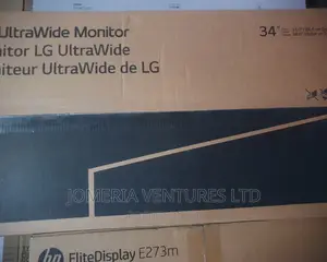LG 34" Ultra Wide Monitor.