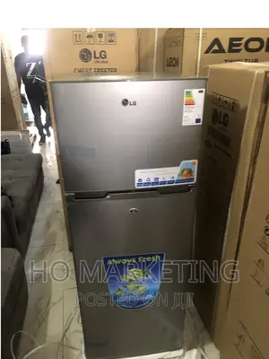 Lg Refrigerator Silver Double Door 200 Liters Gc-389
