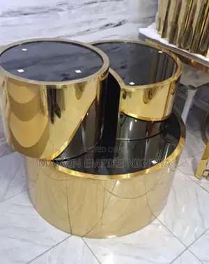 Casa Padrino Luxury Coffee Table Set Gold