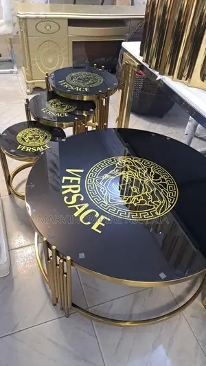 VERSACE Marble 4 In 1 Set Table