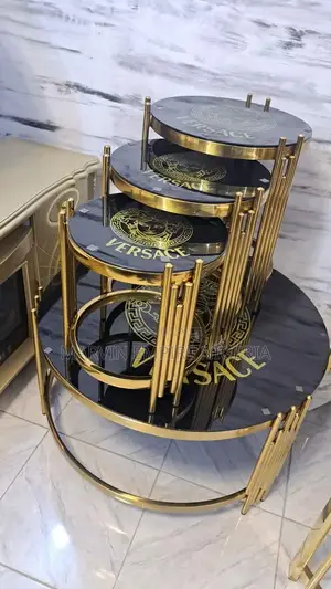 VERSACE Marble 4 In 1 Set Table