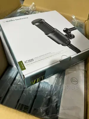 Audio-Technica AT2020 Cardioid Condenser Studio Microphone