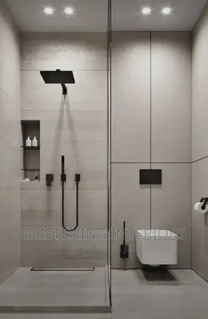 10mm Thick Plain Shower Cubicle