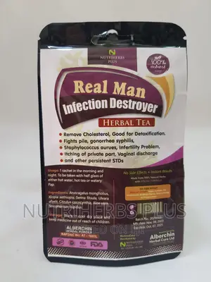 Real Man Infection Destroyer: Cure for Infection and Stis