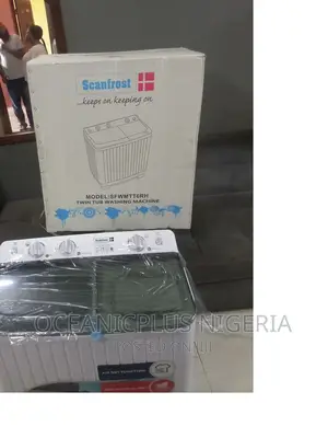 Scanfrost 6.5KG Twin Tub Semi-Automatic Washing Machine