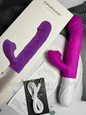 Fox V2 Sucking and Thrusting Rabbit Vibrator Sex Toy