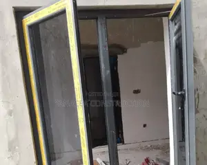 Window Aluminum and Stairs