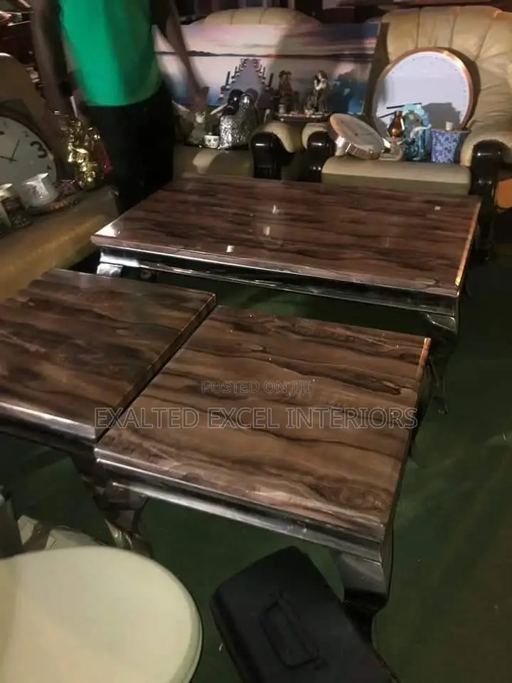 Marble Centre Table Set