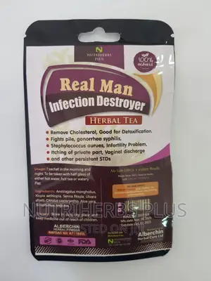Real Man Infection Destroyer: Treats Utis, Syphilis