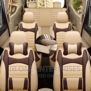 Free Delivery Real Leather Seven Seaters Car Seat Cover