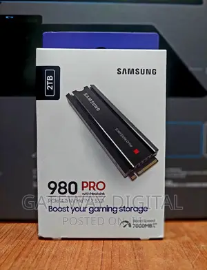 Samsung 980 Pro Ssd With Heatsink 2tb Pcie Gen 4 Nvme M.2