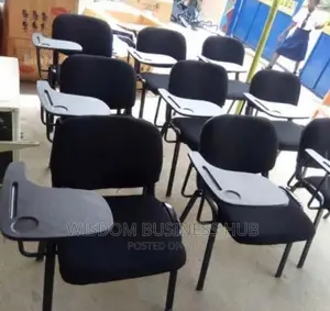 Study Chair With Writing Pad