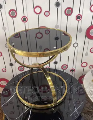 Side Stool Glass Top