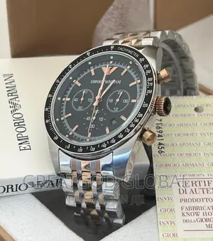 Armani Chronograph Chain Wrist Watches