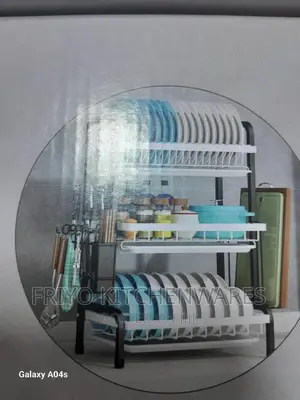 3 Steps Dish Drainer