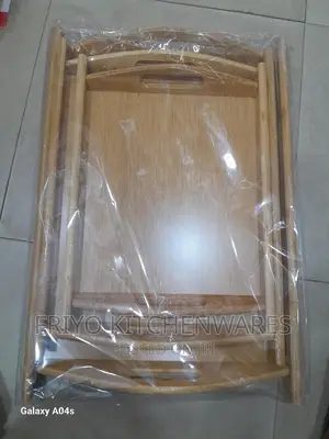 Set Of Wooden Tray