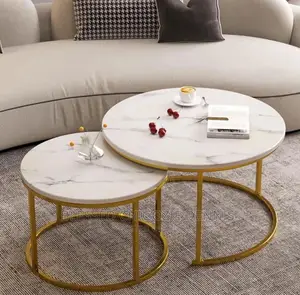 Classic Marble Center Table With Extension