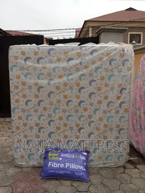 6ft by 6ft by 20 Semi Orthopaedic Mattress. Pure Bliss
