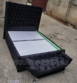 Bedframe 4 And Half By 6 With Footrest Footrest