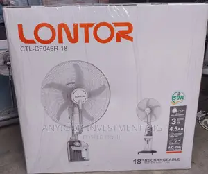 18" Lontor Rechargeable Mist With Remote Control Panel