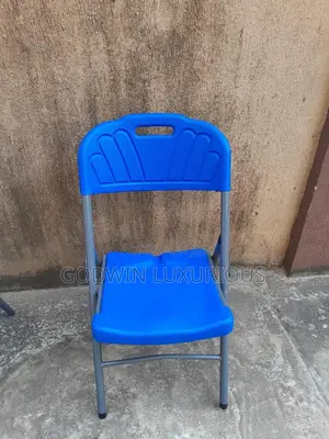 Plastic Blue Chairs