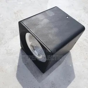 Ceiling Surface Mounting Cob Led Downlight.Square Black 15W