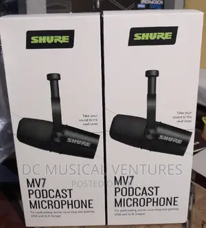 Shure Mv7 Podcast Microphone