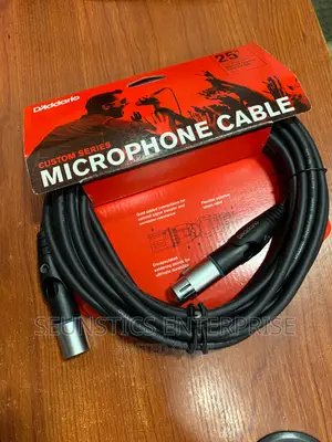 Quality D’Addario 25 Feet Microphone Cable/Cord