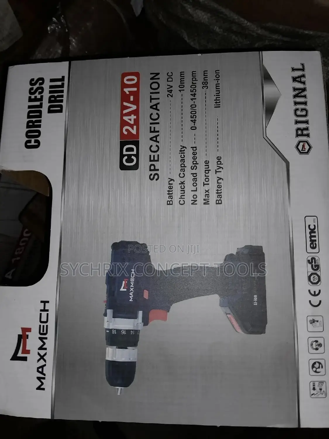 Maxmech 24v Cordless Drill