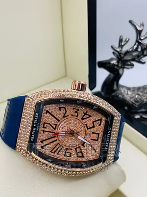 Franck Muller Iced Face Wrist Watch - Black, Blue