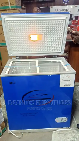 LG Chest Freezer With Inner Slide Glass (200 Liters) Fast