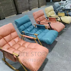 Luxury Leather Rocking Relaxing Chair