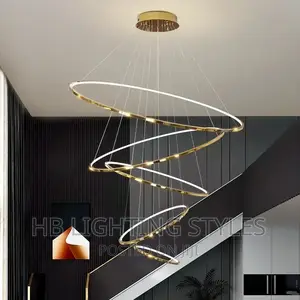 Modern LED Pendant Lamp Luxury Hanging Chandelier