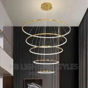 Modern LED Pendant Lamp Luxury Hanging Chandelier