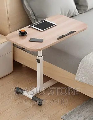 Portable Mobile Over Bedside Laptop Table