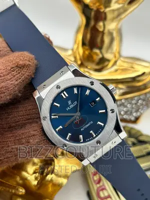 Original HUBLOT Rubber Strap Watch Available in Store