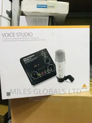 Behringer Voice Studio Recording Bundle