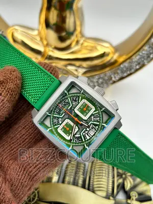 Original TAG HEUER MONACO Rubber Strap Available Instore