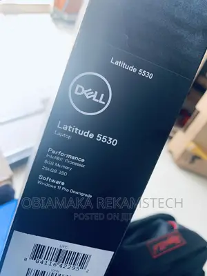 New Laptop Dell Latitude 5530 256GB Intel Core I7 SSD 256GB