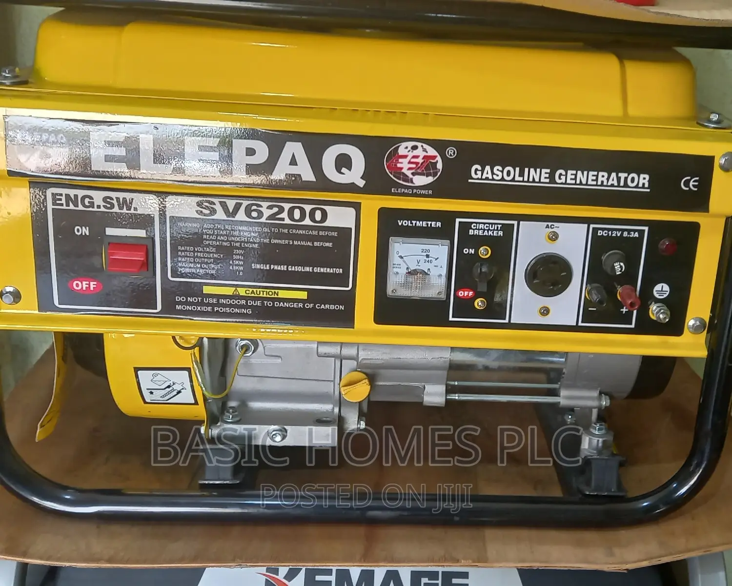 Elepaq Generator 3.5kva