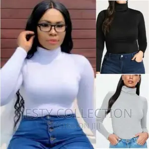 Ladies Turtleneck Body Con