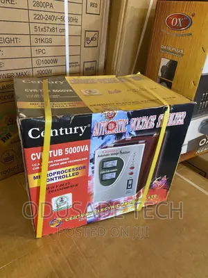5000volt Century Stabilizer CVR-Tub 5000va