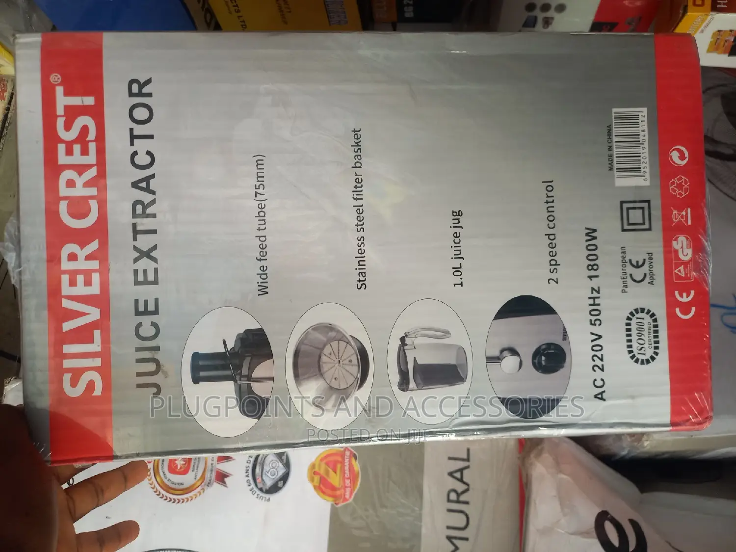 Sliver Crest Juice Extractor