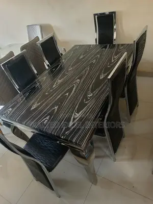 Six Seaters Marble Dinning Table